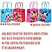 Disney Mickey Mouse Reusable Party Favor Goodie Small Gift Bags 12 (12 Bags)