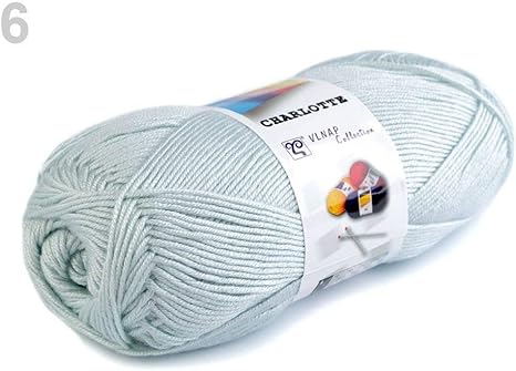 Amazon.com: 1 ovillo de lana Charlotte de 3.53 oz, para tejer, ganchillo, bordado, mercería.: Arte, Manualidades y Costura