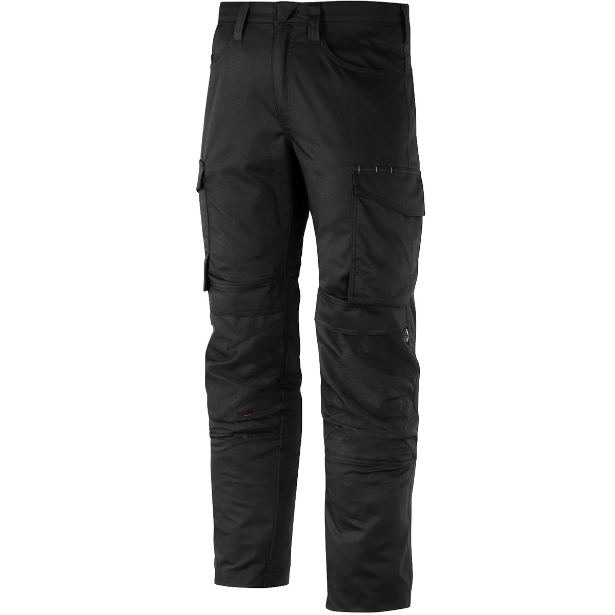 Snickers 68010404048 Size 48 Service Trousers with Knee Pockets - Black