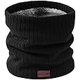 Onvavient Winter Scarf Neck Warmer Gaiter Face for Men Women Warm Fleece Ski