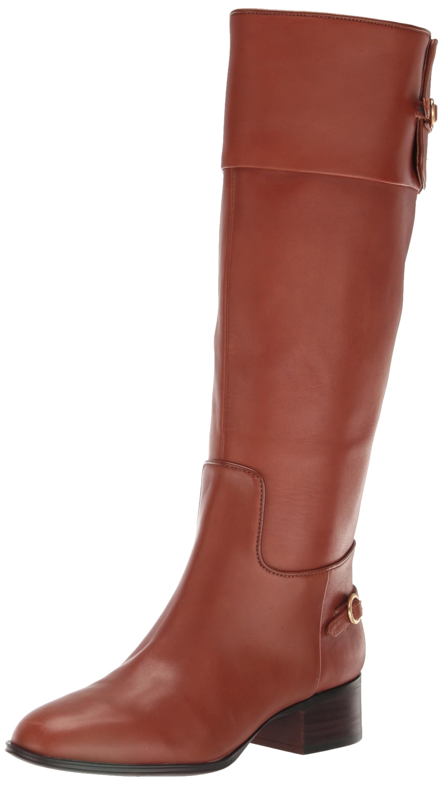 Franco Sarto Womens Jazrin Tall Riding Boots Cognac