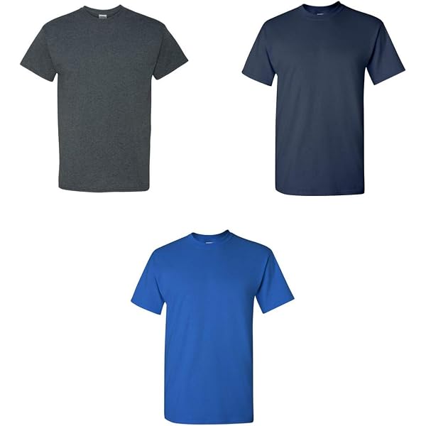 Gildan Ultra Cotton 2000 Adult T-Shirt - Royal Blue, XL, 100% Cotton Heavyweight Tee