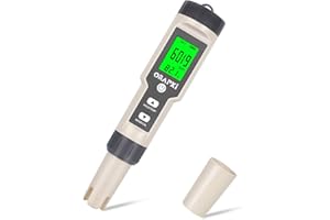 Digital Salinity Tester for Salt Water - Waterproof IP67 Salinity Meter with ATC Large Range 0-200ppt Saltwater Tester for Seawater, Aquariums, Marine Monitoring, and Koi Fish Pond by ORAPXI