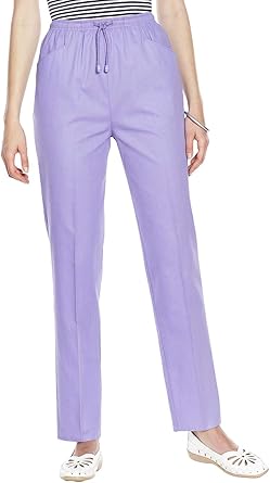 Ladies Womens Quality Cotton Trousers 
