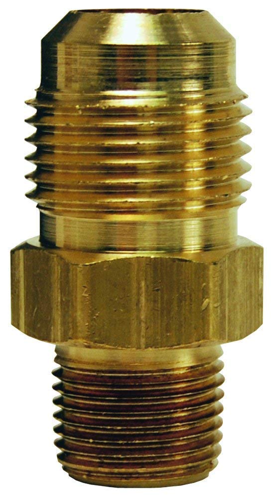 Pack of 5 Brass 3/4 Flare Tube x 1/2 Male Thread Parker Hannifin 48F12