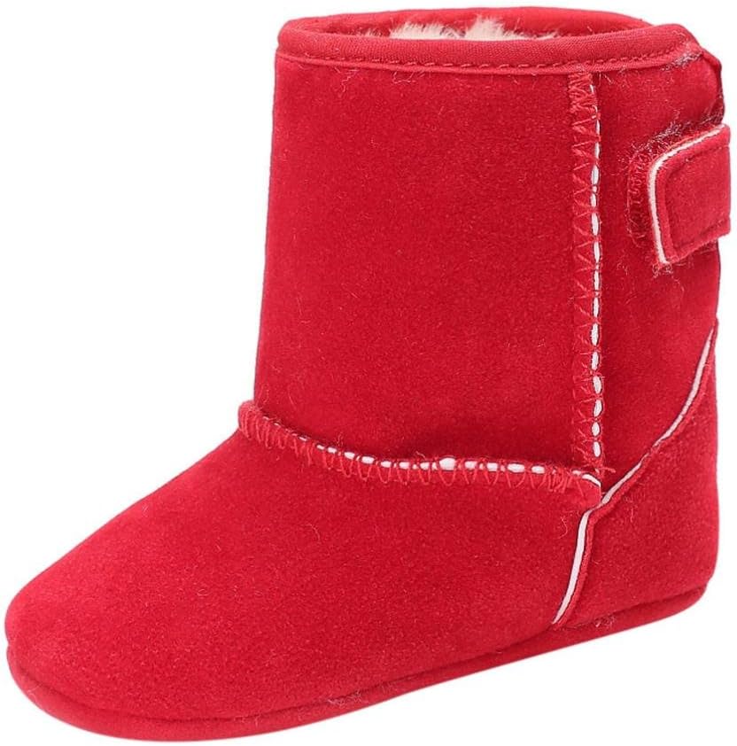 Fabal Warm Newborn Baby Boys Girls Infant Toddler Anti-Slip Boots Booties