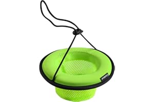 HOMAKOVER Neoprene Floating Bath Bomb Basket, Funny Bubble Bath Bomb Holder with Adjustable Strip Bath Bomb Container for Holding Bath Bombs, Fit for Girls and Women