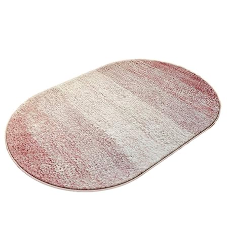 Kepswet Super Morbido Peluche Blu Ovale Tappetino Tappeto Da