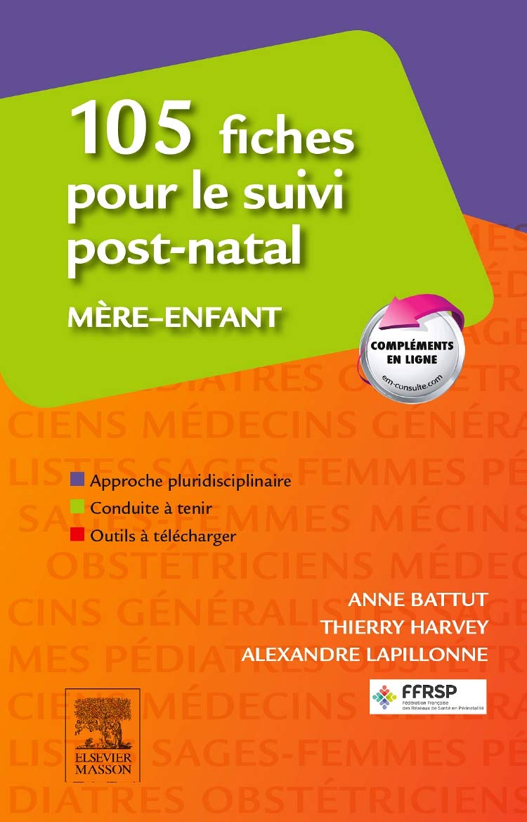 RÃ©sultat de recherche d'images pour "105 fiches pour le suivi post-natal"