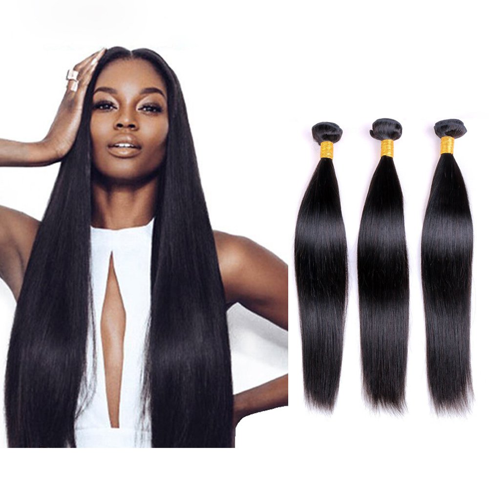 One Bundle 30inch Human Natural Ste Remy Hair Extensions Humam