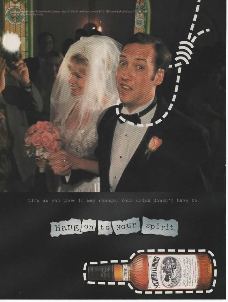 Magazine Print Ad 1997 Southern Comfort American Liqueur