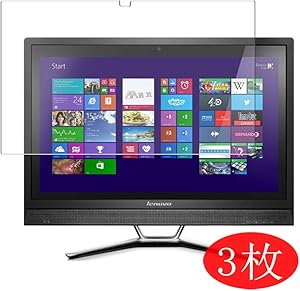 【3 Pack】 Synvy Screen Protector for Lenovo c460 AIO 21.5" All in ONE TPU Flexible HD Film Protective Protectors [Not Tempered Glass]