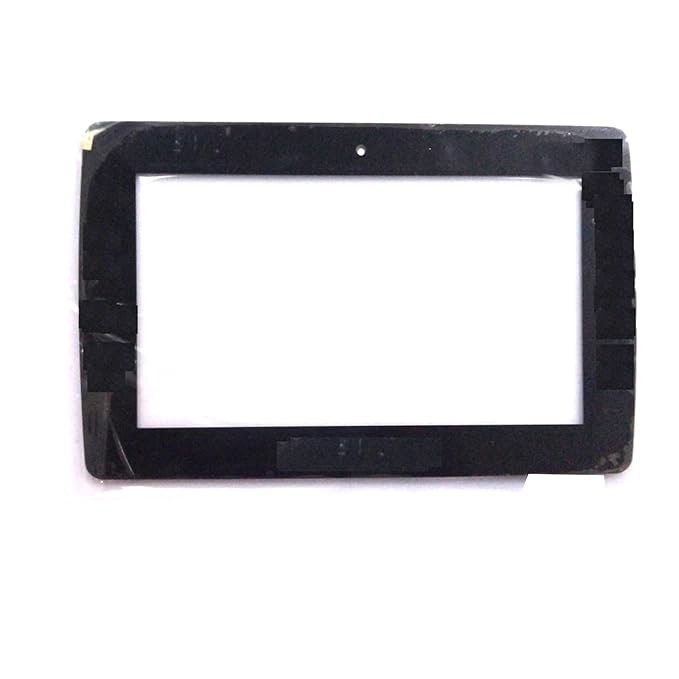 EUTOPING Schwarz Neue 7 Zentimeter für CLEMENTONI My First CLEMPAD 6.0 Plus 12240 69601 Touch Screen digitizer Ersatz für tab