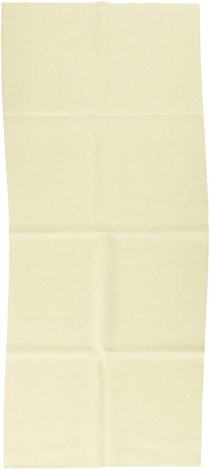 Wool Flannel 12 x 27 - 1 - Pack, White