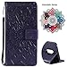 Leather Wallet Case for Samsung Galaxy S9 Plus (2018 Release), Credit Cards & Changes Holder, Colorful Art Mandala Design, Magnetic Durable Flip Cover Kickstand case for S9 Plus(6.2 inch)-Purple