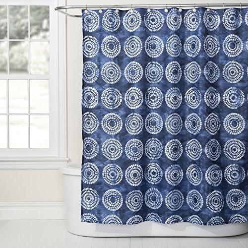 Skl Home By Saturday Knight Ltd Waterfall Shower Curtain Blue
