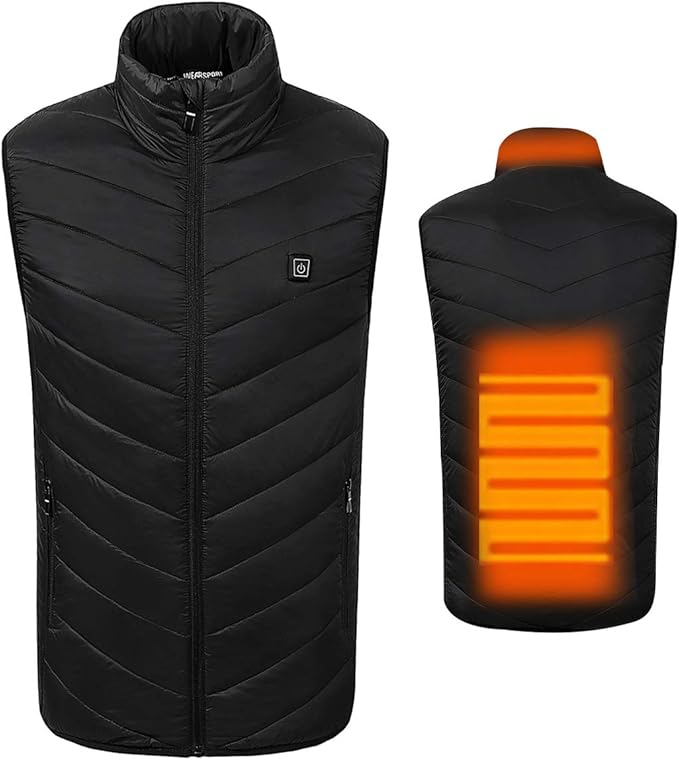 Venustas Heated Vest for Men and Woemn, Heated Coat Lightweight and