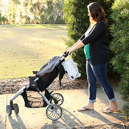 image for Portable Boutique Baby diaper changing pad folds into travel clutch, e