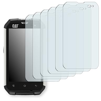 6 x Golebo Displayschutzfolie für Cat B15Q Schutzfolie Folie 'No Reflexion|Keine Reflektion' MATT - Entspiegelnd MADE IN GERM