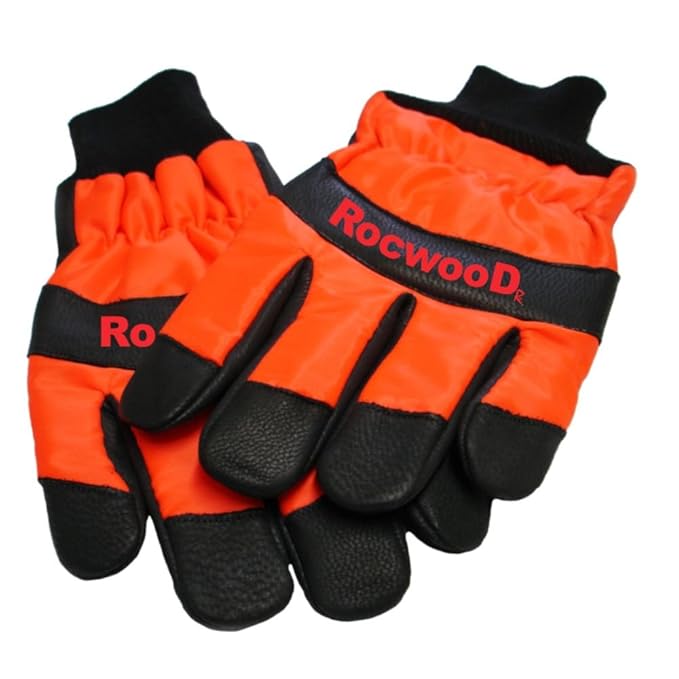 Chainsaw Gloves With Both Hand Protection Pro Quality Extra Large XL
