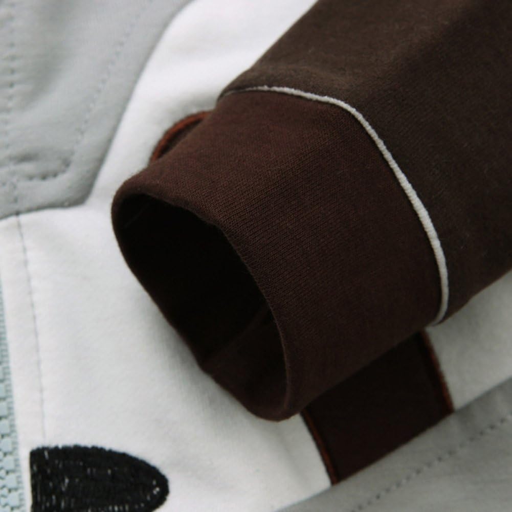 Dragon Honor Toddler Raccoon Hoodie Jacket For Baby Infant Boys Girls Unisex Zipper Coats