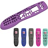 Tading Remote Case for Logitech Harmony 650, Shockproof and Anti-Drop Silicone Protective Case Cover Skin for Logitech Harmony 650/665/700 Remote Controller - Purple