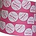20 Yds Pink Softball Print Grosgrain Ribbon, 7/8 Inch