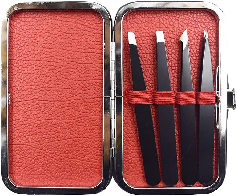 Honjie Tweezers Set Precision Tweezers For Eyebrows Splinter