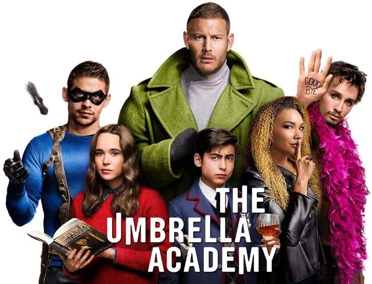 TianSW The Umbrella Academy Season 1 (25inch x 14inch/62cm x 35cm) Waterproof Poster No Fading