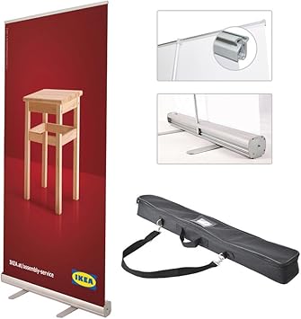 Amazon Com Display Factory Usa Dfu Retractable Roll Up Banner
