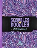 Image de Scribbles & Doodles: A Coloring Journal: A Unique Book With Space to Scribble, Doodle, Draw & Create, Each Page Accompanied By A Beautiful Full Page,