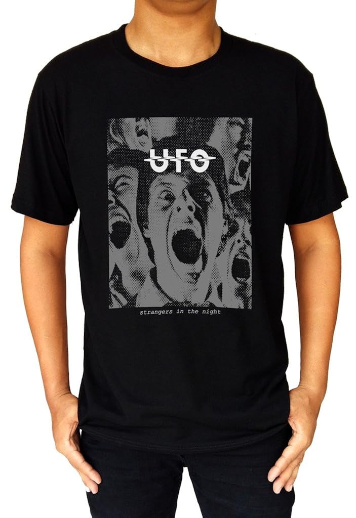 Ufo Metal Band Strangers In The Night Music Logo S T Shirt Stellanovelty