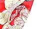 Lovezesent Women's African Floral Printed High Split Maxi Skirt Large Red