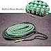 FUNANASUN 2-Pack Gun Bore Rope Rifle Shotgun Gun Bore Brush for 9mm 5.56mm .223 .22 .308 12Ga .45 .50 30-06 and Others (Choose More Calibers)