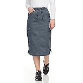MediChic Women's Stretch Scrub Skirt - 5-Pocket, Comfortable & Durable Workwear Skirt for Healthcare, Medical Nursing