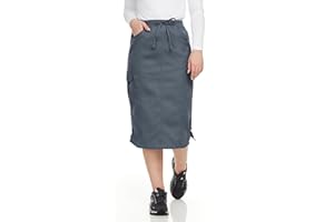 MediChic Women's Stretch Scrub Skirt - 5-Pocket, Comfortable & Durable Workwear Skirt for Healthcare, Medical Nursing