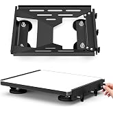 for Starlink Mini Mount Magnetic - Tool-Free Strong Suction, RV Truck Roof Car Mount Quick Release, Starlink Mini Accessories for Car Boat Kit Rack Dash Travel Flat Base Vehicle Yacht Van(Black)