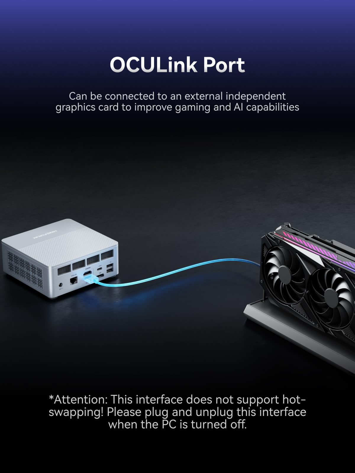 MINIS FORUM X1-Lite 255 Mini PC mit AMD Ryzen 7 255 (8C/16T), 32GB DDR5-RAM 1TB M.2 SSD, HDMI 2.1/DP 1.4/USB 4.0 4K-Videoausgang, 2,5G LAN, Wife 6e, Bluetooth 5.2 und AMD Radeon 780M Grafikkarte 8