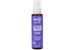 Oilogic Slumber & Sleep Spray for Babies & Toddlers - Relaxing, Calming & Soothing Room Aromatherapy Fabric & Linen Mist with