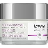 lavera Firming Day Care - Anti Aging Face Cream with Triple Hyaluron & Bakuchiol for Smooth Skin - Anti Wrinkle Face Cream - Face Moisturizer - PETA Certified - Vegan - Made in Germany - 1.7 Fl Oz