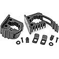 Rough Country Rubber Molle Panel Adjustable Clamp Kit 5/8" to 1-3/8" - 25 lb Capacity, Universal Fit, 2-Pack