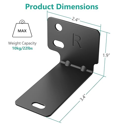 WALI Soundbar Wall Mount Bracket for Bose SoundTouch 300, 500, 700