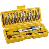 Yosoo Drill Driver Screwdriver, 2 in 1 Drill Flip Drill Bit Driver Combo Bit Set Driver Accessory Kit Revolving Head with Different Kinds of Bits