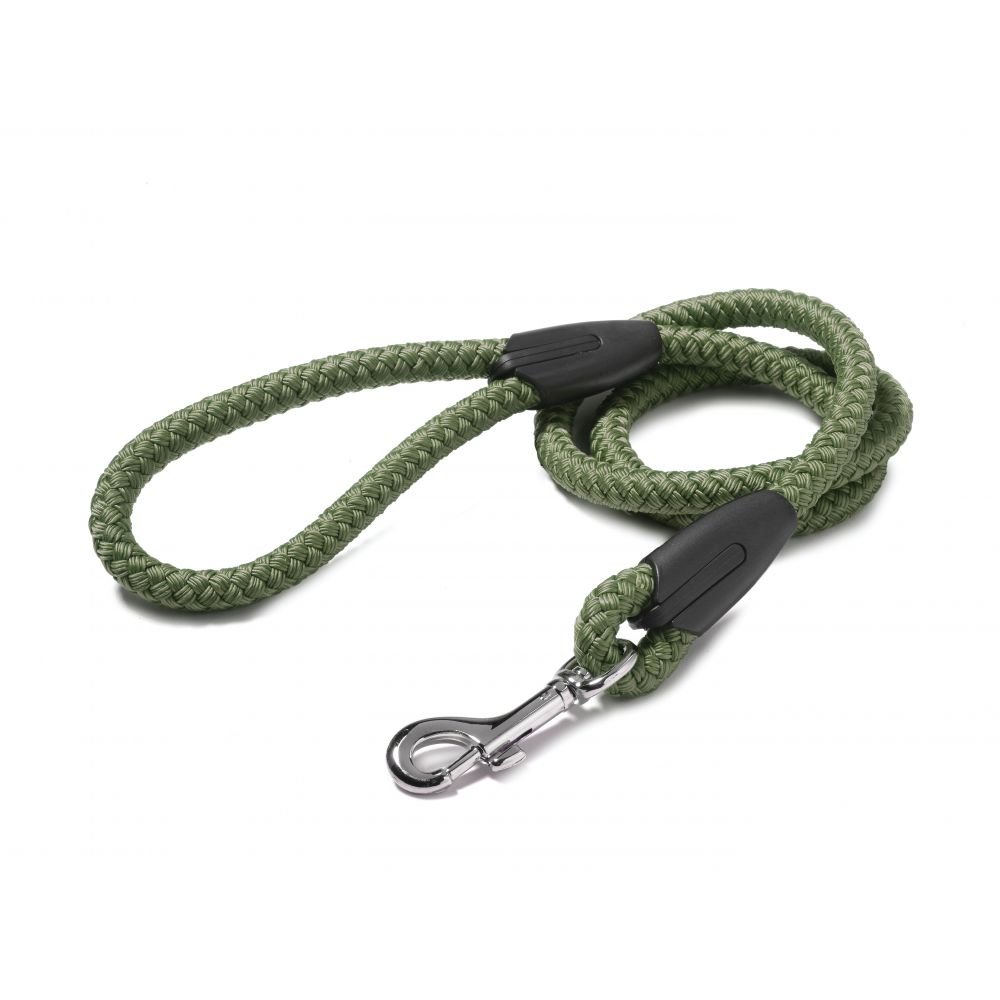 Walk 'r' Cise Nylon Rope Trigger Hook, Olive Green