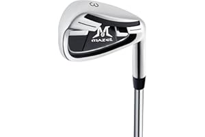 MAZEL Golf Individual Iron 1,2,3,4,5,6,7,8,9, Golf Iron with Steel Shafts for Right Handed Golfers