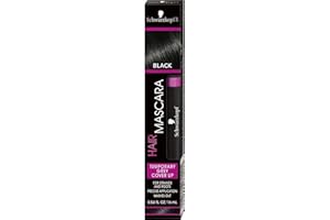 Schwarzkopf Hair Mascara, Temporary Grey Cover Up, for Strands and Roots, Black