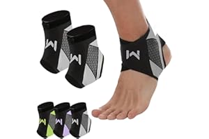 2Pcs Breathable Ankle Wrap, Adjustable Fit Ankle Sleeve for Men Women, Comfortable Protection for Sports Training and Daily A