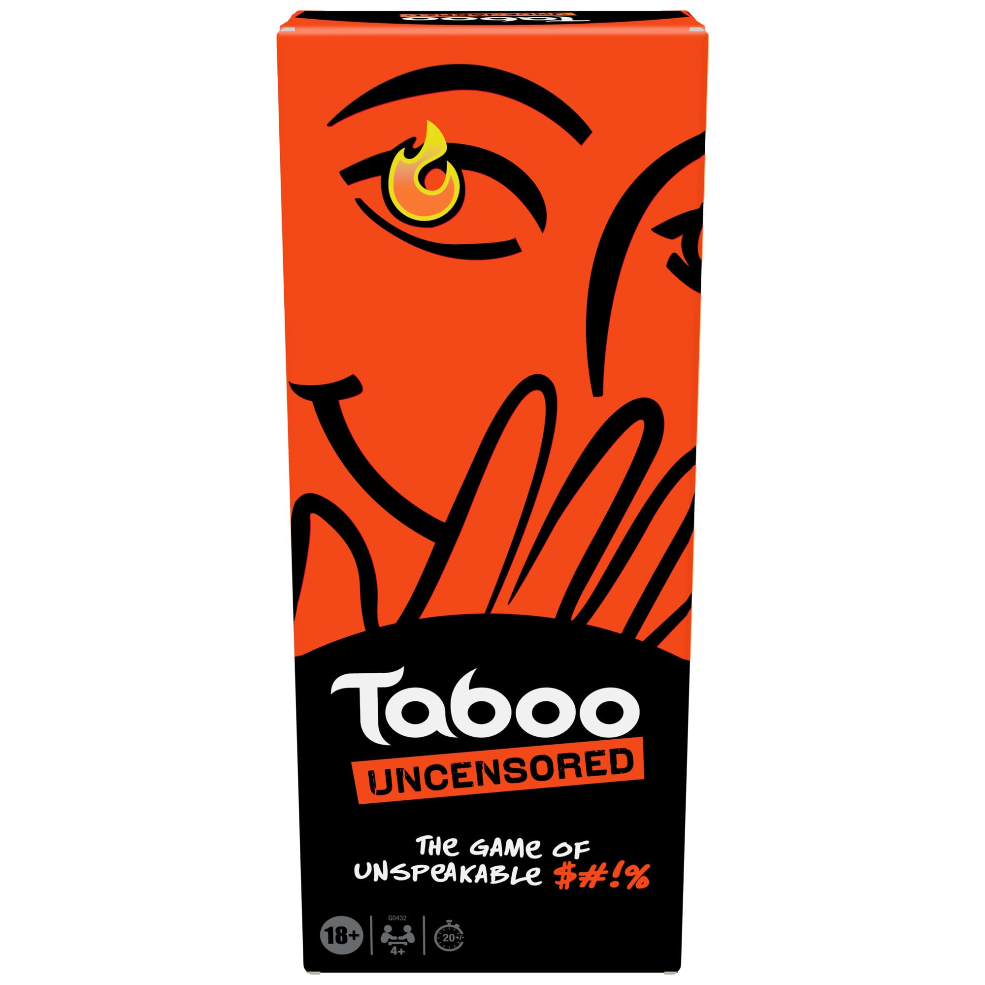 Hasbro Gaming Taboo Uncensored Party Game for Adults Only, Board Games
