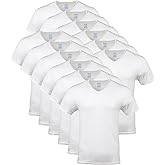 Gildan Men's V-Neck T-Shirts, Multipack, Style G1103