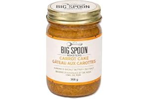Big Spoon Carrot Cake Almond & Walnut Nut Butter Spread – Spiced Maple Blend with Cinnamon & Nutmeg (368 g)
